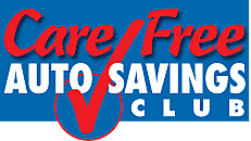 Care Free auto savings club logo