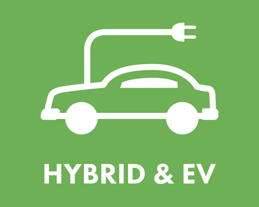 hybrid and ev vehicles icon